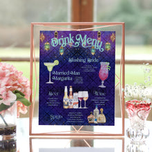 Load image into Gallery viewer, Arabian Nights Signature Drinks Sign, Marrakesh Editable Cocktails Template, Bar Menu Sign Template, Aladdin Style Drink Sign, 2,500 Images